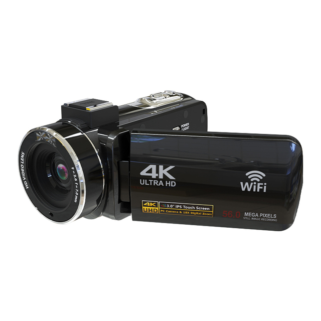 Portable Live Streaming High-Definition 4K/30fps Vlog IR Professional Digital Camcorder Video Recording Camera