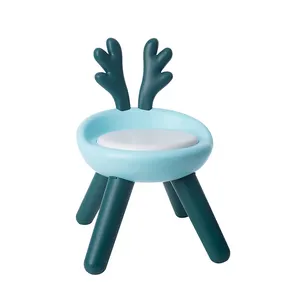 Plastic Children Chair Without Armrest Cartoon Stool Family Kids Baby Chairs