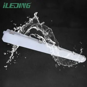 Waterproof LED Linear Tri-proof Lamp Industrial Vapor Tight Light Fixture