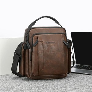 Haute qualité hommes décontracté concepteur en <span class=keywords><strong>cuir</strong></span> PU fronde épaule <span class=keywords><strong>sac</strong></span> de messager mode Style fermeture <span class=keywords><strong>à</strong></span> glissière Polyester doublure <span class=keywords><strong>pas</strong></span> <span class=keywords><strong>cher</strong></span> - Product Image 4