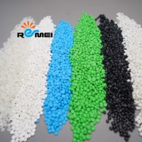 Granulés de polypropylène recyclé haute densité de couleur bleue Remei, qualité moulage par injection, avec un taux de flux de fusion de 5 g/10 min