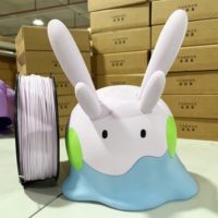 Filamen PLA Matte Biru Muda untuk Printer 3D, Harga Pabrik, 1.75mm 1kg, Filamen PLA Matte