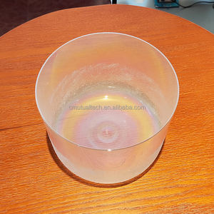 아름다운 투명 석영 그릇 명상 클리어 석영 크리스탈 노래 그릇 건강/마스코트 요가 - Product Image 6