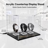 Stand Display Jam Tangan Akrilik Stand Display Jam Tangan Pintar untuk Display Toko Jam Tangan