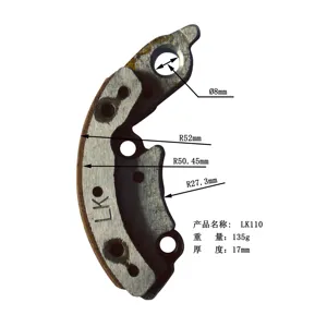 HF BENMA HF-TK-010 Manufacture Motorcycle Spare Parts Clutch System Shoes Set For HONDA 110 LK110