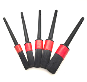 Ensemble de 5 brosses de lavage de voiture en PP ultra-douces, brosses flexibles pour roues, outil de nettoyage pratique pour le detailing - Product Image 2