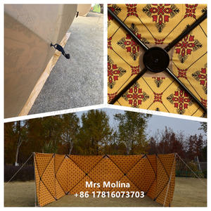 All'ingrosso personalizzare il parabrezza da esterno Pop Up medioest blocco del vento giardino cortile giacca a vento campeggio schermo <span class=keywords><strong>tenda</strong></span> recinzione - Product Image 2