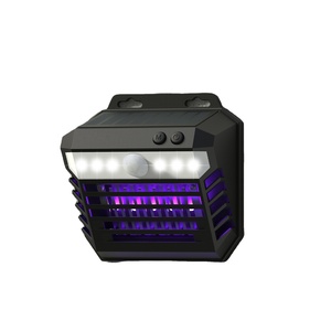 MK09 Piège à mouches électrique à grille UV Détecteur de mouvement solaire pour l'extérieur pour l'intérieur/<span class=keywords><strong>la</strong></span> cuisine/<span class=keywords><strong>la</strong></span> cour Contrôle électronique pour les fourmis - Product Image 1