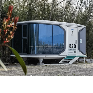 Safe 20 40 Foot Capsule House <span class=keywords><strong>Maison</strong></span> extérieure <span class=keywords><strong>écologique</strong></span> Apple House <span class=keywords><strong>Maison</strong></span> <span class=keywords><strong>de</strong></span> capsule préfabriquée <span class=keywords><strong>de</strong></span> luxe - Product Image 6