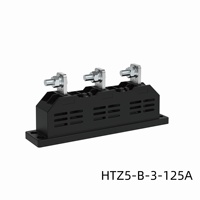 Connecteur Statique Prise en Charge 3 Pôles Moldvolt 690V en Cuivre et ABS pour Appareillage Basse Tension – Accessoire de Connexion du Circuit Principal
