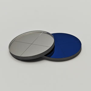 Réticules réticulaires personnalisables de 25*2mm avec support OEM en verre optique chromé de 0.01/0.05mm pour une utilisation optique - Product Image 3