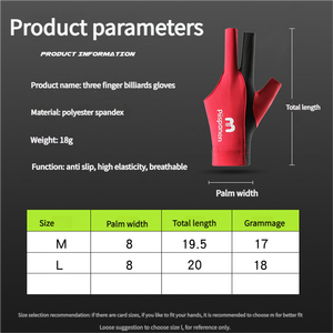 High-Elastic Breathable Exo-Finger Half-Finger Snooker Table <strong>Tennis</strong> <strong>Gloves</strong> Non-Slip Single Billiards <strong>Gloves</strong> - Product Image 4