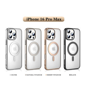 Buena <span class=keywords><strong>funda</strong></span> esmerilada pintada <span class=keywords><strong>con</strong></span> UV de nanómetro de fieltro para iPhone 16 15 Pro Max Smooth PC Mobile Phone Case - Product Image 2