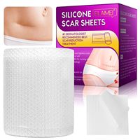Rouleau de ruban adhésif en silicone de qualité médicale de 1,5 m, patch transparent professionnel pour l'élimination des cicatrices, pour la réparation des cicatrices chéloïdes et chirurgicales