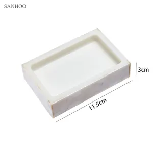 SANHOO Khay Phục Vụ Phòng Khách Màu Trắng Nhựa Resin Khách Sạn Rẻ Nhất Bộ Khay Tiện Nghi Sang Trọng Nhà Cung Cấp Khách Sạn