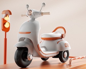 Modelo Sorpresa de Navidad: Bicicleta Eléctrica de <span class=keywords><strong>Pedales</strong></span> para Niños, Columpio y Coche Deslizante, Juguete Recargable para Niños, Bicicleta de 3 Ruedas a Batería - Product Image 3