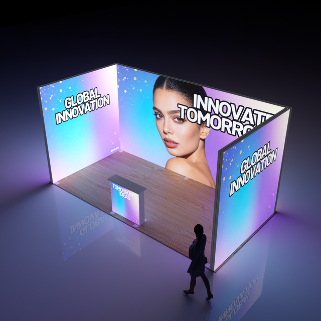 UL CUL CE Listed Aluminum Backlit Frame LED Light Box SEG Lightbox Booth Advertising Light Boxes Advertising Fabric Light Frames