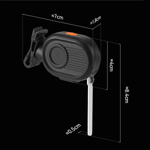 Luz Trasera para Bicicleta Photon Drop, Resistente al Agua, Recargable, LED, para Ciclismo de Montaña y Carretera, Alimentada por Batería - Product Image 4