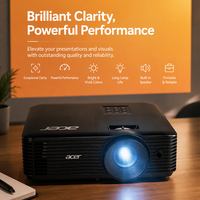 Projecteur vidéo DLP 3D Acer X119H 4k Recoding 4800 Ansi Lumens pour cinéma maison, entreprise, salle de classe, salle de réunion