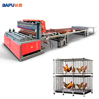 Machine de fabrication de cages à batterie pour volailles à haute efficacité