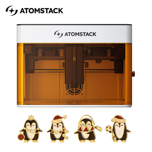 Máquina de grabado de piedra ATOMSTACK P1, precio <span class=keywords><strong>barato</strong></span>, seguridad de escritorio, uso doméstico, máquina de marcado láser educativo, grabador láser de 5W - Product Image 1