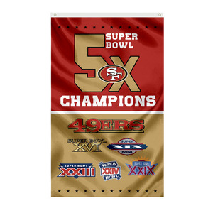 Vente en gros Eco Conscious 3x5ft Agence de voyage Drapeau personnalisé <span class=keywords><strong>NFL</strong></span> Inspiré Design Durable Bannière extérieure - Product Image 5