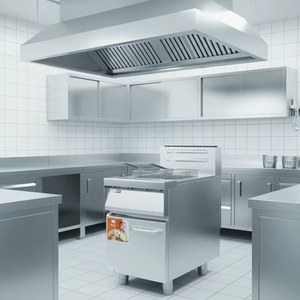 Vente directe d'usine, <span class=keywords><strong>friteuse</strong></span> au gaz commerciale pour restaurant, <span class=keywords><strong>friteuse</strong></span> à poulet, frites, avec contrôle de la température - Product Image 3