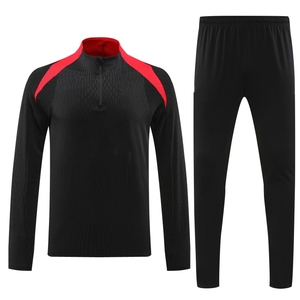 2425 nueva temporada Inglaterra uniformes fútbol ropa deportiva Chandal De <span class=keywords><strong>Futbol</strong></span> manga larga entrenamiento sudaderas con capucha chaqueta chándal para fútbol - Product Image 4