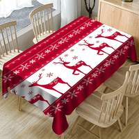 Nappe de fête en plastique PE résistant à l'huile événements de vacances avec différents modèles et couleurs nappe personnalisée