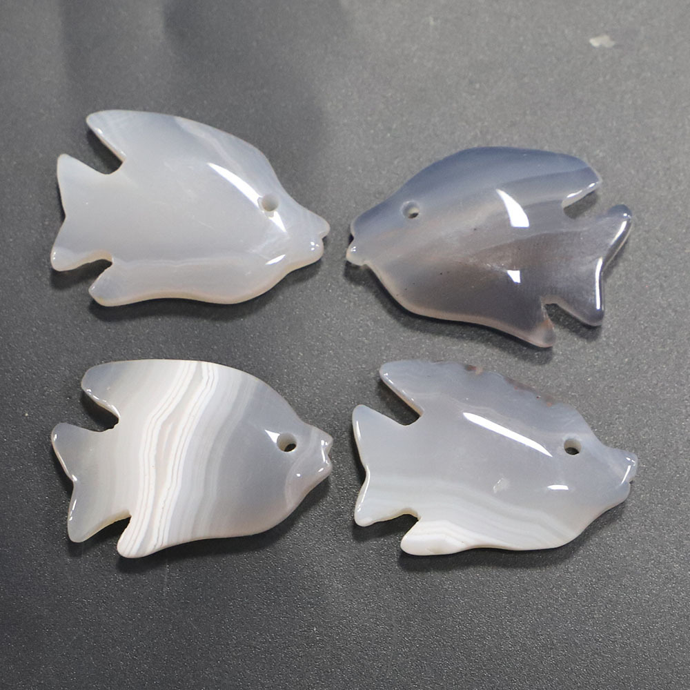 Gray agate