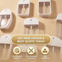 Atomiseur de parfum à brume fine personnalisé avec logo OEM, forme cœur, ovale, carrée, 30 ml, 50 ml, flacon pulvérisateur portable en plastique vide rechargeable