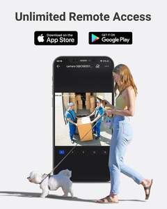 H950E One-Key to Call Family Member Open Intercomunicador <span class=keywords><strong>de</strong></span> Voz bidireccional <span class=keywords><strong>en</strong></span> tiempo real o cámara <span class=keywords><strong>de</strong></span> videollamada 3MP Wi-Fi Pan/Tilt Cámara <span class=keywords><strong>de</strong></span> red - Product Image 2