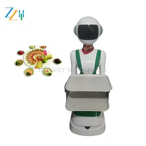Smart Robot Artificial Intelligence / Food Delivery Robot / Human Like Robot