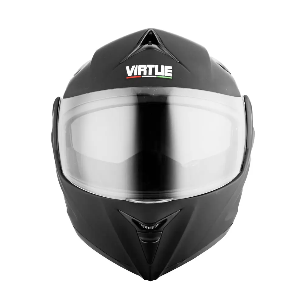 New Design Flip up Modular Casco Motorcycle Helmet Full Face Helmet China Black/white Safe Driving MD-808 Virtue XS/S/M/L/XL/XXL