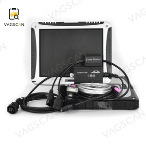 แล็ปท็อป Cf19 พร้อมซอฟต์แวร์สำหรับเครื่องสแกนวินิจฉัย Linde Canbox Doctor สำหรับเครื่องมือวินิจฉัยรถยก LINDE LSG Pathfinder - Product Image 1