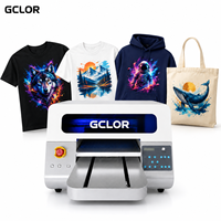 Imprimante DTG pour t-shirts, machine d'impression A3 à 2 têtes XP600, imprimante DTG pour t-shirts en coton, impression directe sur vêtement