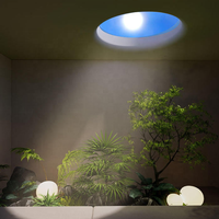 Lanterneau LED Artificiel Intelligent WiFi Tuya avec Contrôle de la Lumière Naturelle et Fonction de Gradation, Étanchéité IP54, Garantie de 2 Ans