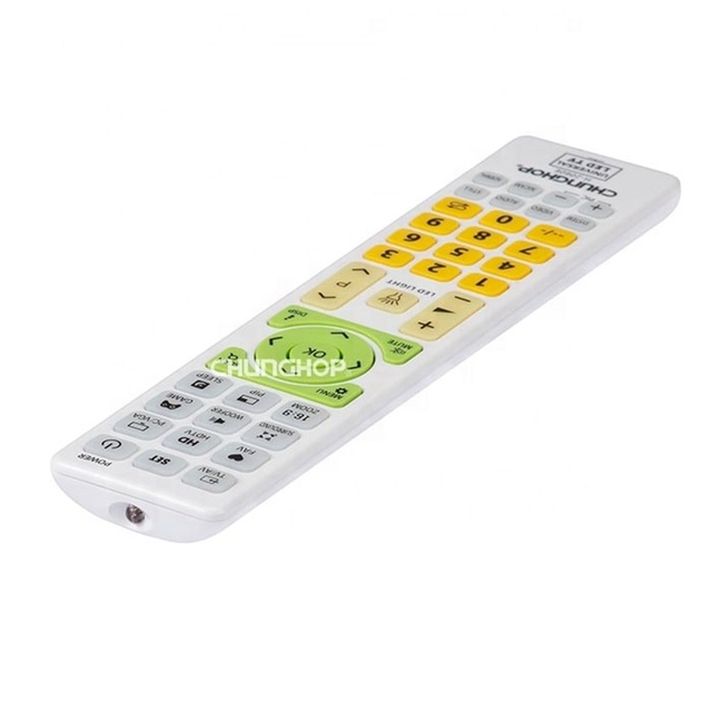 2025 Wholesale High Quality Custom Universal TV Remote Controller with Rolling Code LCD/LED/HDTV Compatible 48 Buttons 30m Range