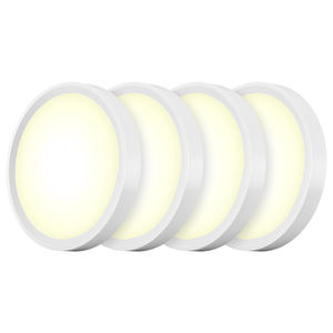 Luz de montaje empotrado de techo LED de 12 pulgadas de espesor ultradelgado, luz de Panel de montaje en superficie de 26W para dormitorio y sala de estar - Product Image 1