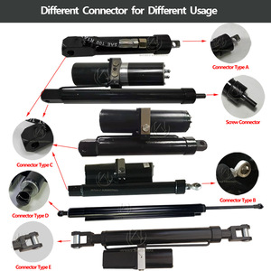 8000n 20000n 40000n 50000n 60000n 12V 24V 36V 48V 110V 220V công nghiệp điện thủy lực tuyến tính thiết bị truyền động Push Rod nhiệm vụ nặng nề - Product Image 3