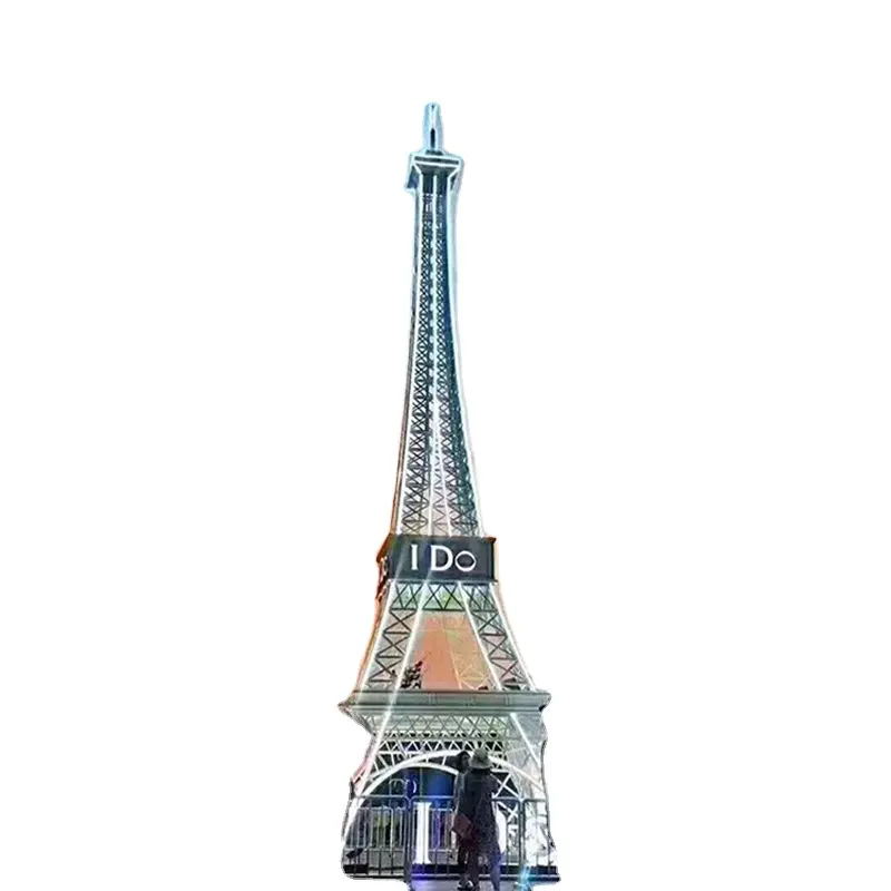 Tour Eiffel pour la décoration de unis, tour eiffel, pour l'extérieur, livraison depuis l'usine chinoise