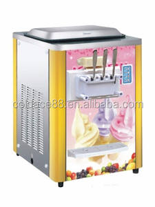 Machine à Glace Italienne Mini Commerciale 3 Saveurs Production 12-18kg/h BQ818Y - Product Image 2