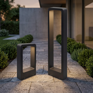 Lámpara de Jardín para Exteriores, Farola de Calle, Columna de Paisaje, IP65, Aluminio, LED Eléctrico, Impermeable, Moderna, Sencilla, para Parque - Product Image 4