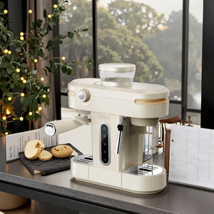 Proveedor Fortune 500, Máquina de Espresso Italiana de 15 Bares, Fabricante OEM/ODM, MOQ Bajo para Pruebas, Certificación CE, 8 Años de Garantía - Product Image 2