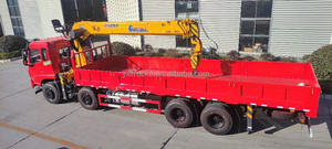 Châssis de grue Dongfeng K5, 4 roues avant, 8 roues arrière, <span class=keywords><strong>camion</strong></span>-grue embarqué de 14 tonnes, grue à flèche droite de 20T, nouveau stock - Product Image 4