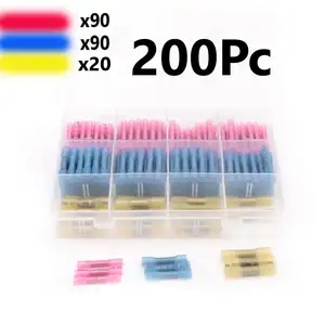 Cabo arnês 200PCS calor-shrinkable terminal conjunto calor-shrinkable impermeável médio aquisição sinrad terminal impermeável