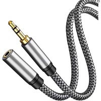 Câble audio 3.5mm mâle à mâle, universel pour haut-parleurs, ordinateurs, voiture AUX, téléphones mobiles, extension de casque, câble de haut-parleur