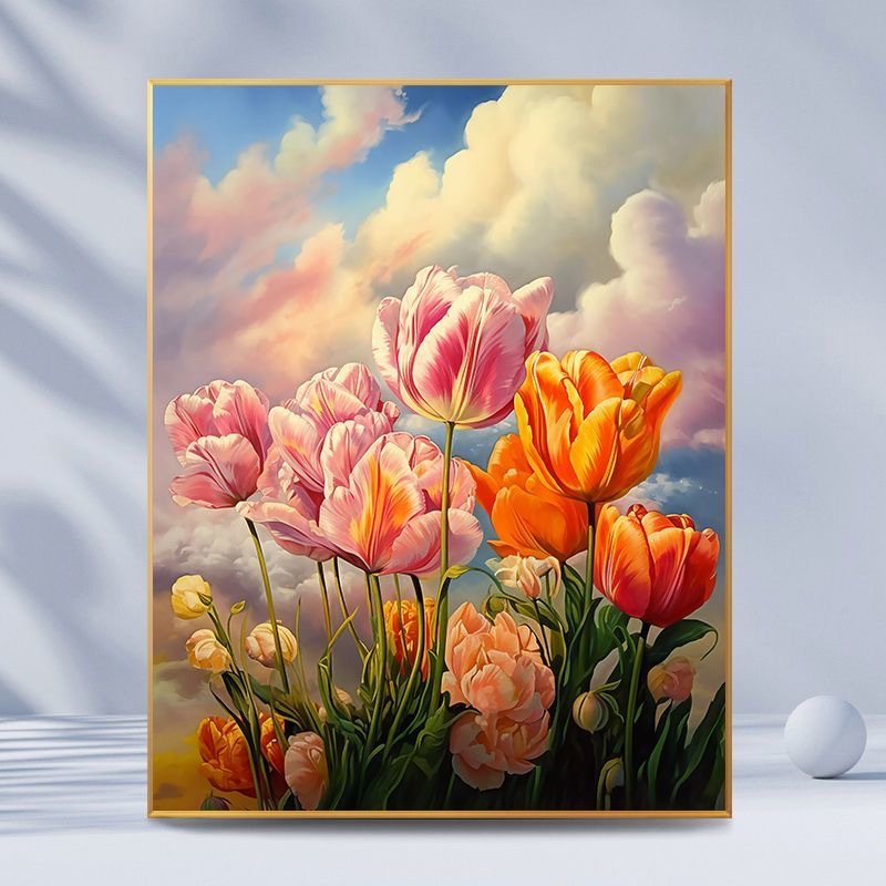 A004 pink tulip
