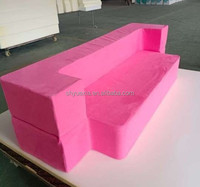 Sofá cama plegable de espuma viscoelástica, Convertible, futón, silla para dormir