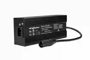 An toàn cấp giấy chứng nhận Battery Charger 12-48V 4-14a Li-ion Battery Charger Đối với Điện Xe tay ga AGV xe